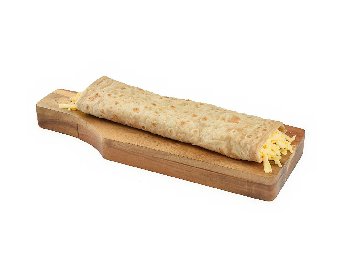 Chapati Fried Eggs Cheddar Cheese