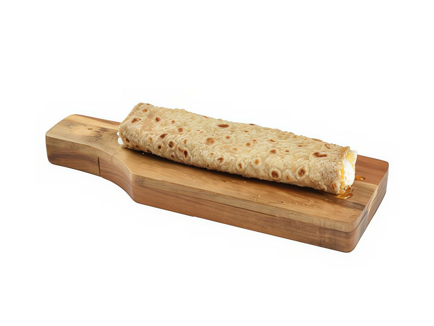 Chapati Liquid Cheese With White Honey