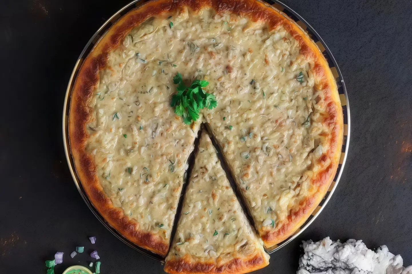 عيش باللحم صغير