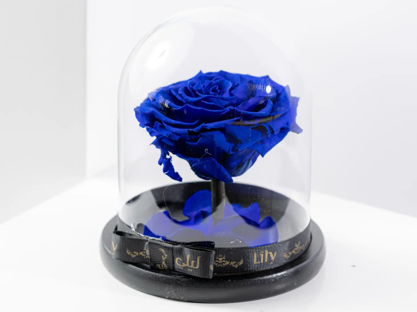 ورد دائم باللون الازرق