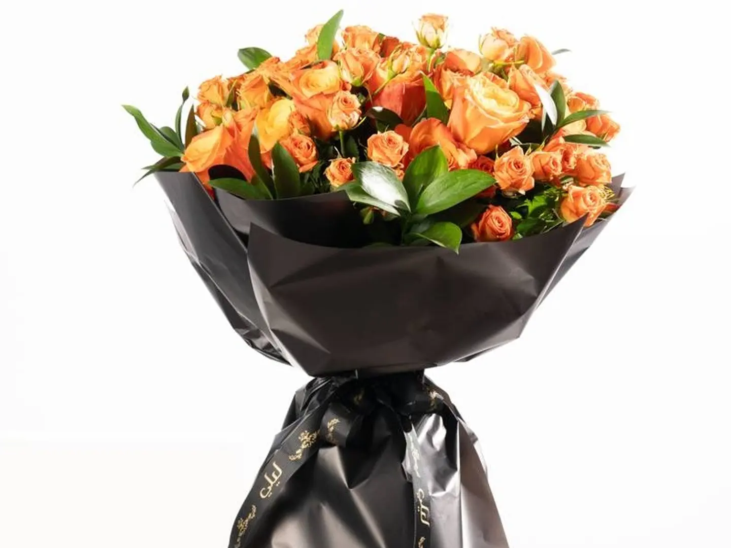 باقة ورد برتقالي