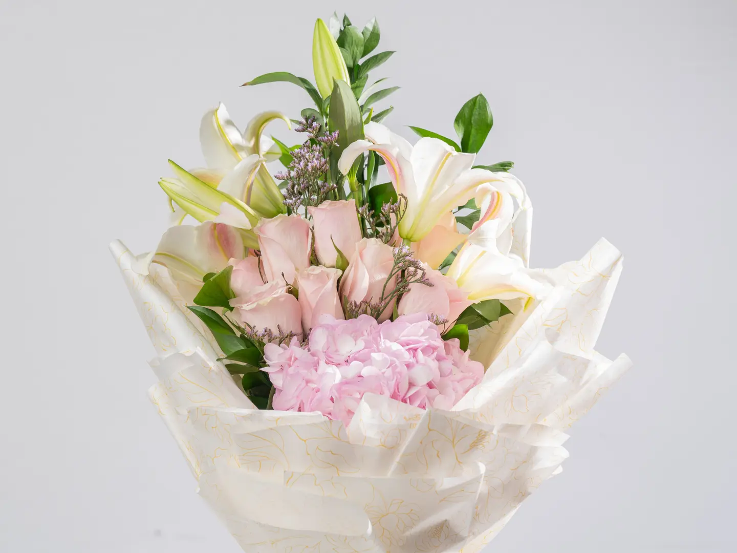 الباقة الوردية