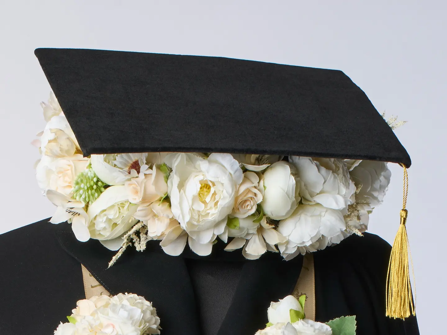 Graduation Hat   White