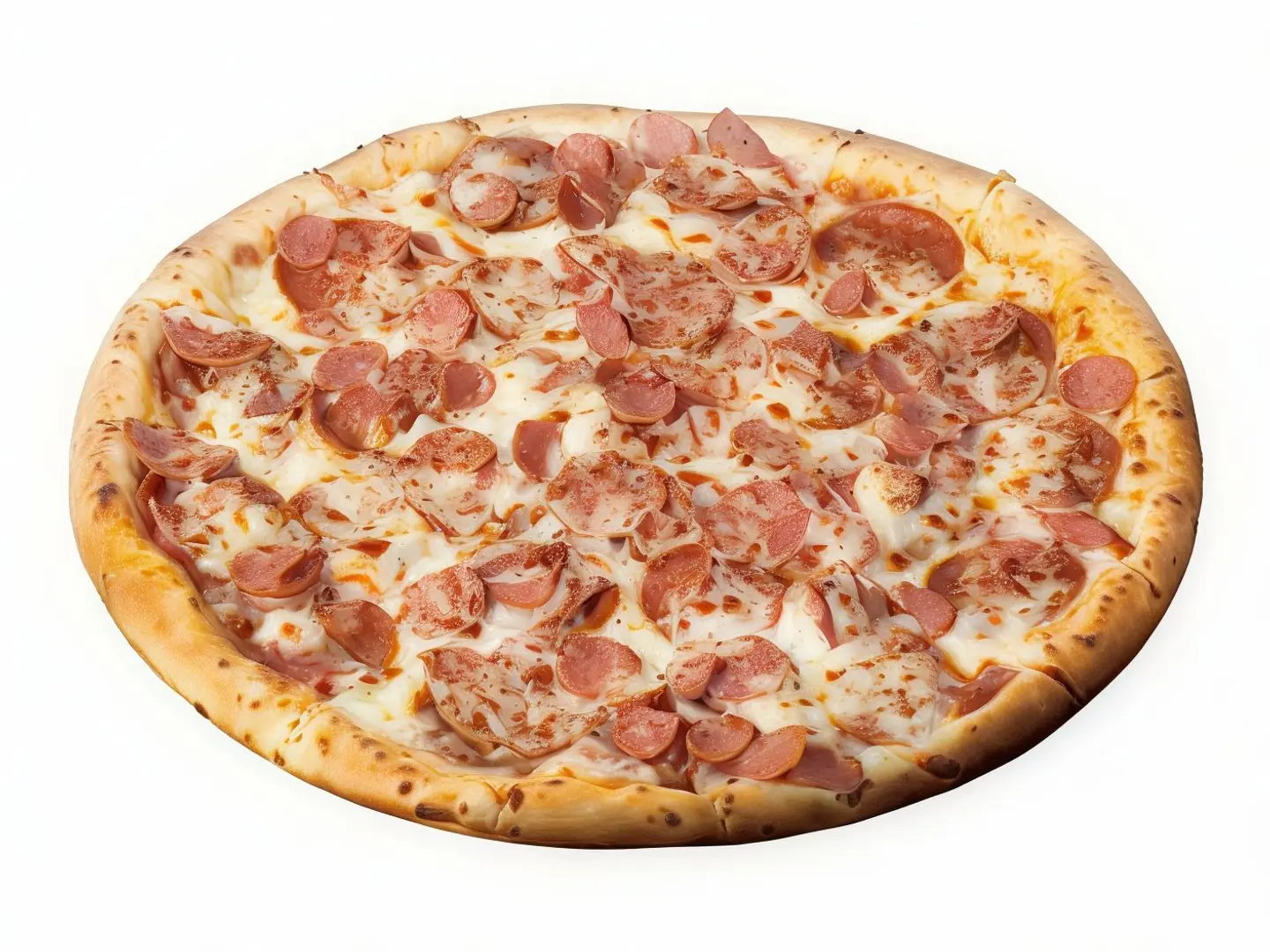 بيتزا نقانق