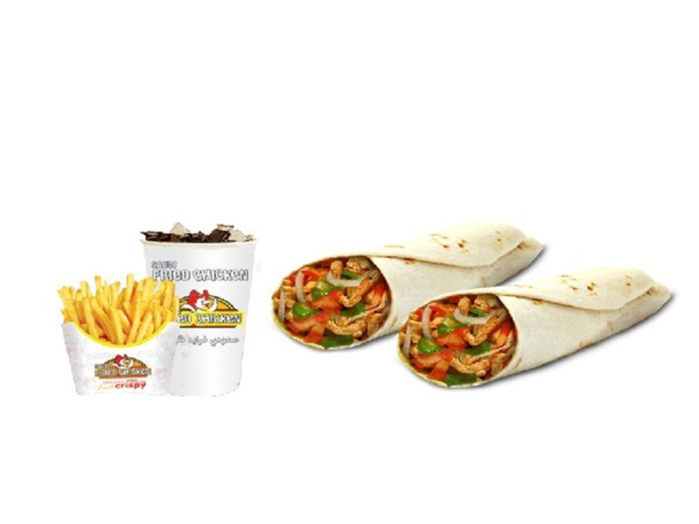 Chicken Wrap Combo