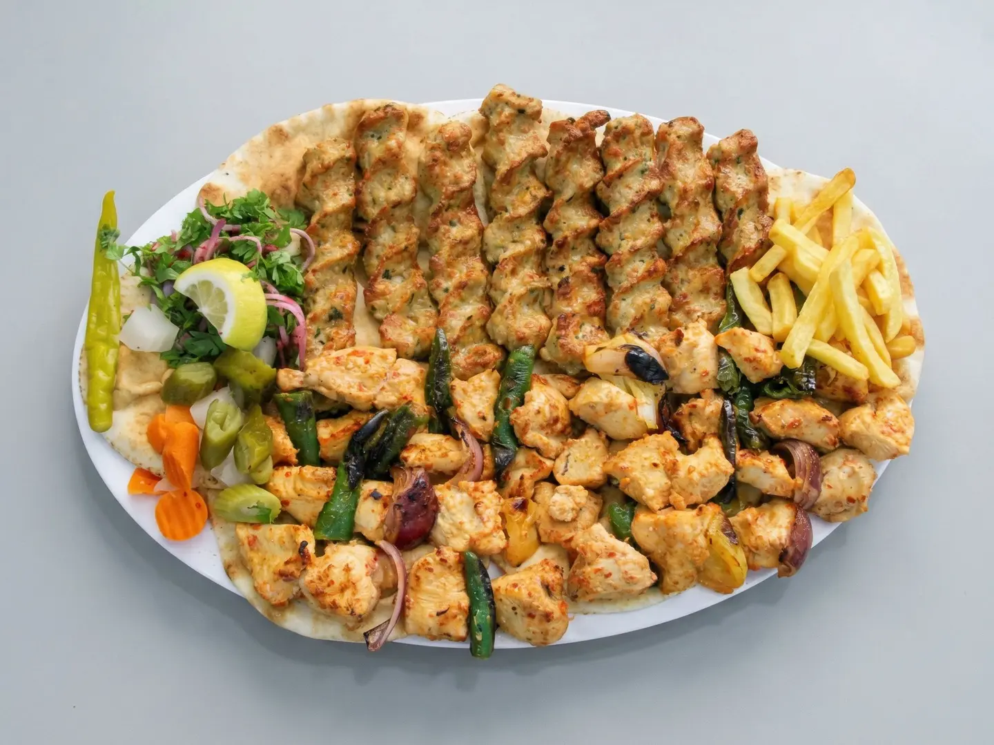 مشكل مشوي دجاج