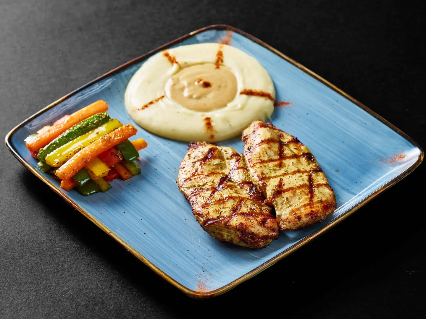 صدور دجاج مشوية