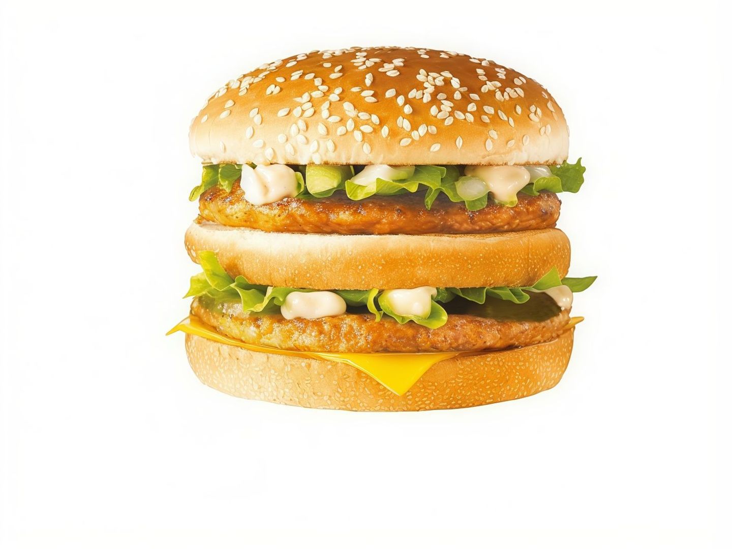 Double Chicken Burger