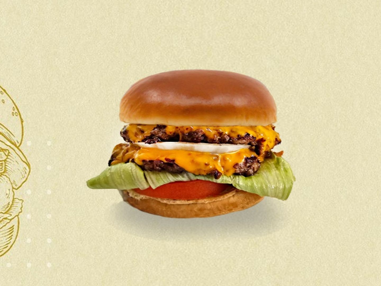 Truffle Burger Sandwich