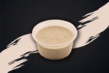 صوص ريفي بالطحينة و البقدونس