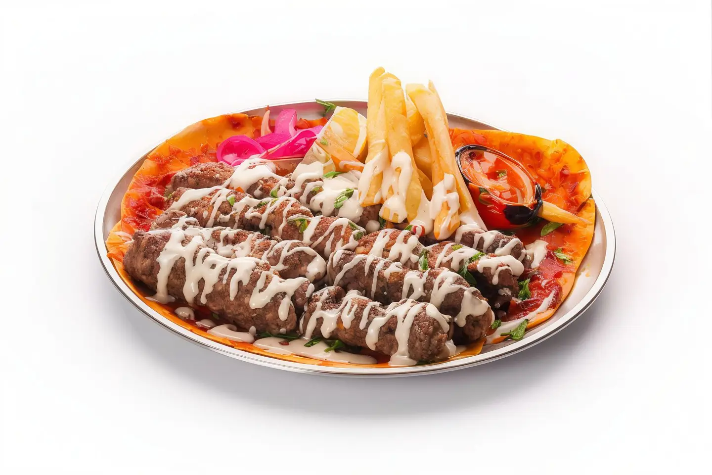 Tray Koftah With Cheese