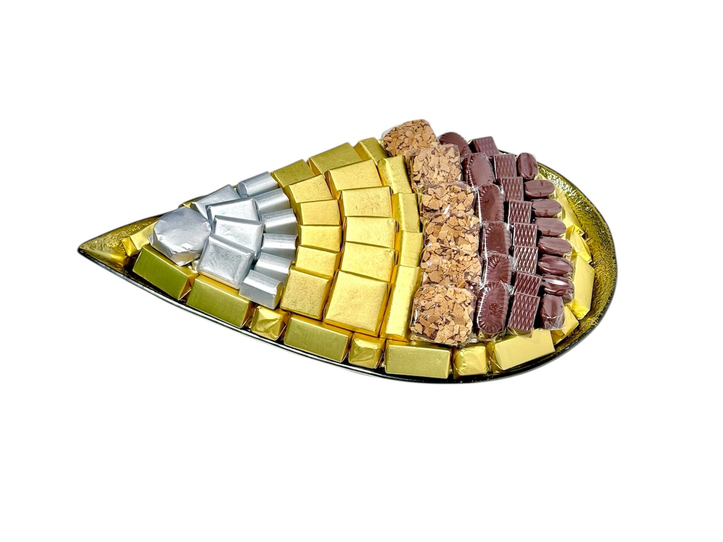 Eyedrop Glass Tray With Assorted Chocolate