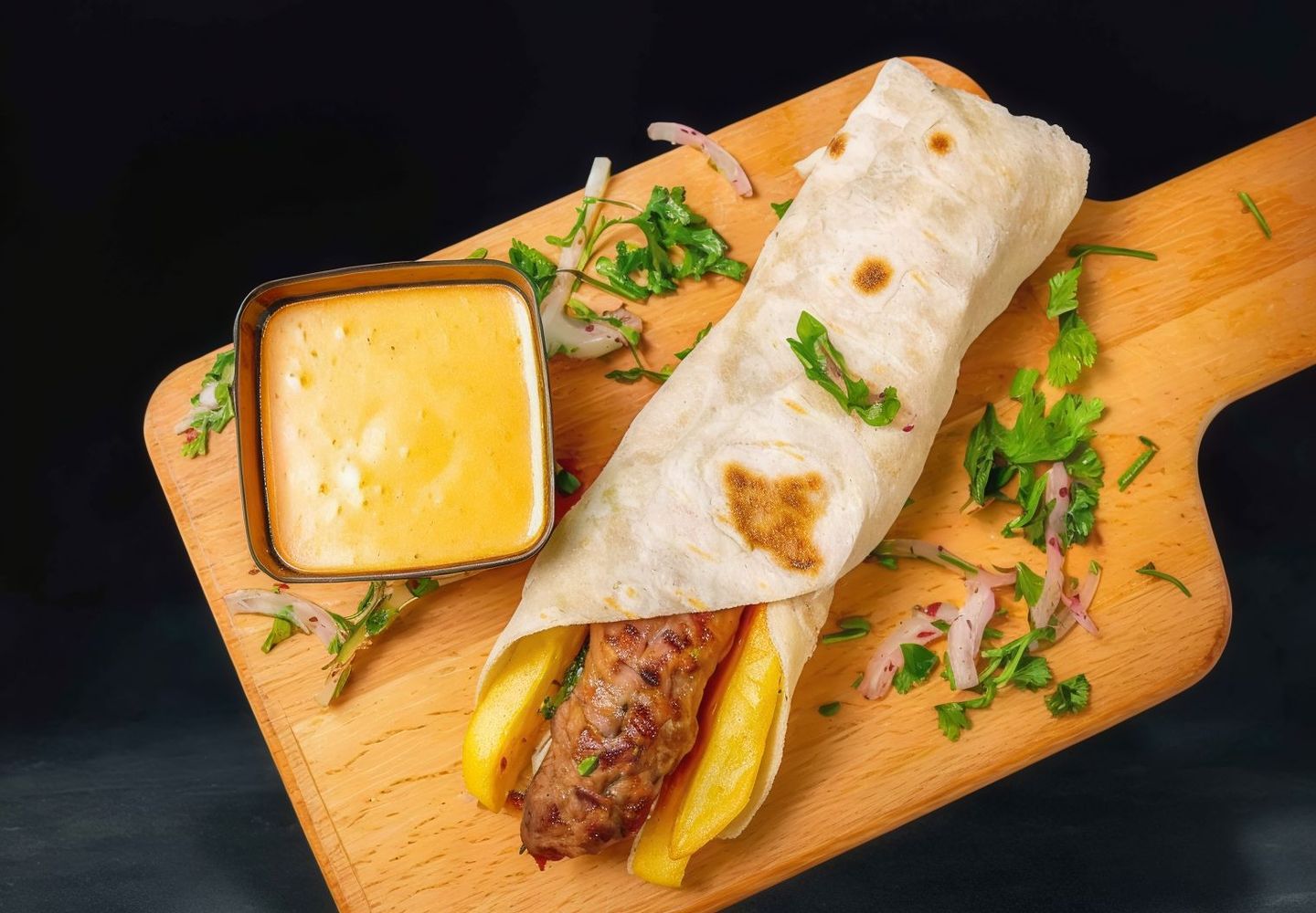 Meat Kebab Sandwich