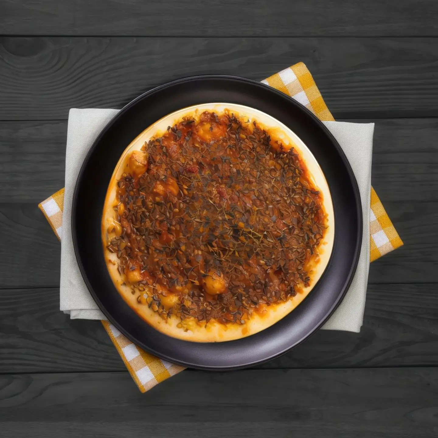 محمرة مع زعتر