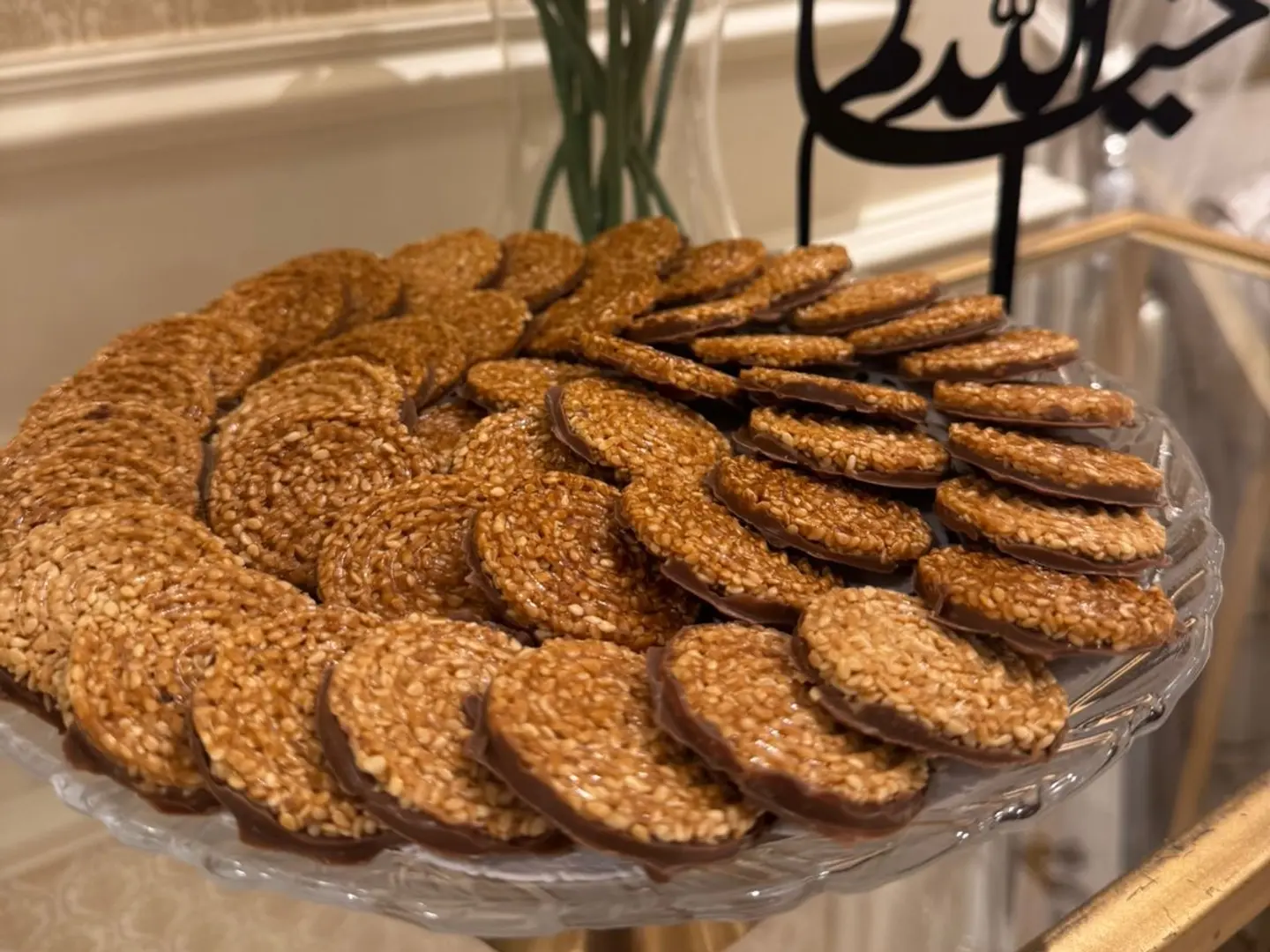 صينية شوكو سمسم