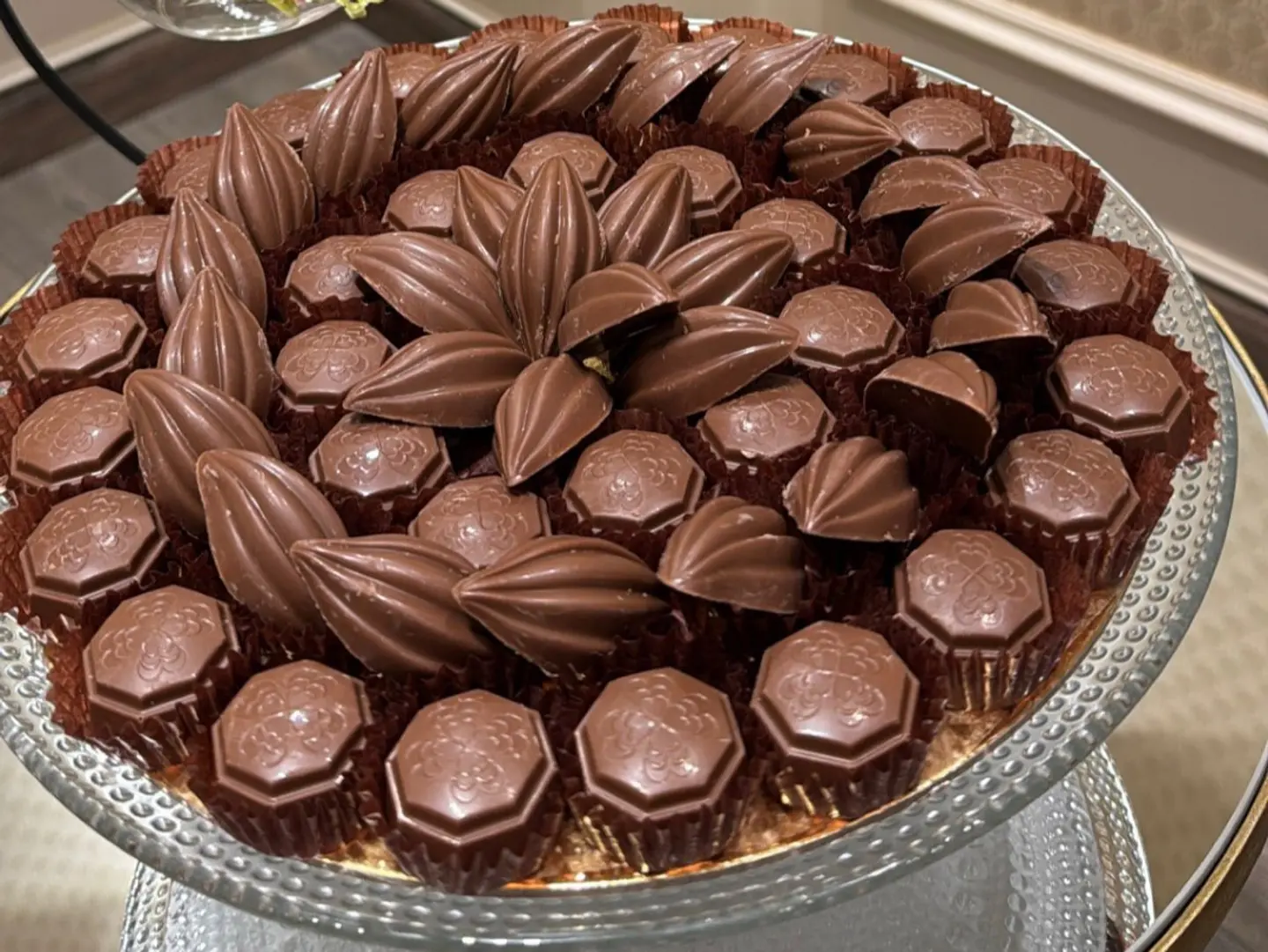 Glass Chocolate Tray