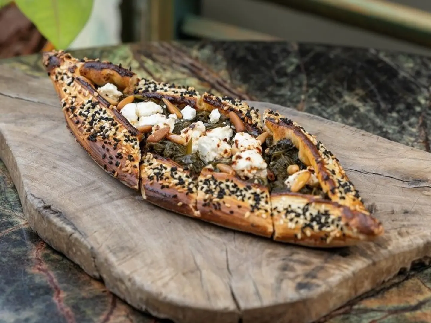 فطيرة السبانخ