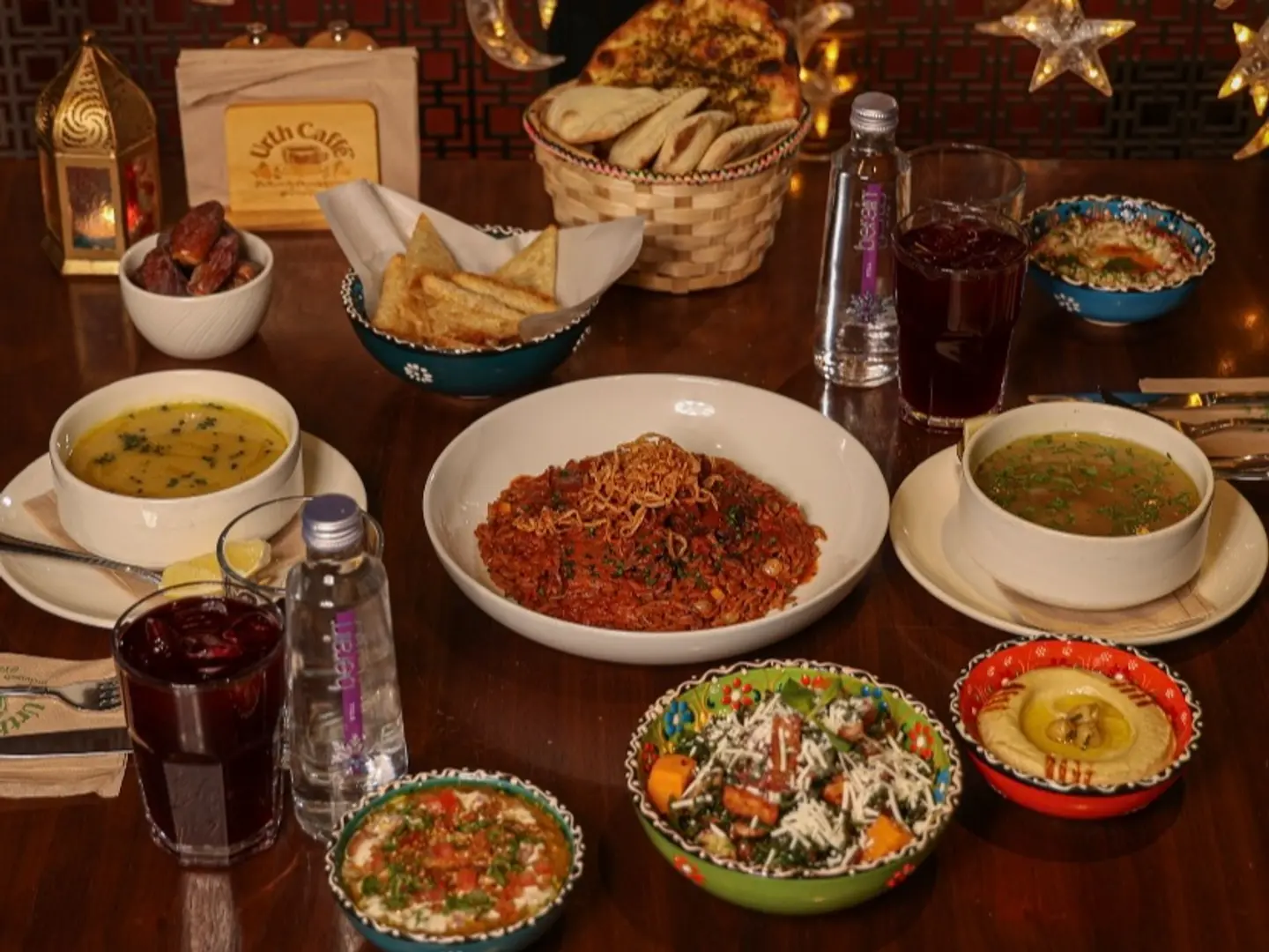 ايرث كافيه قائمة رمضان