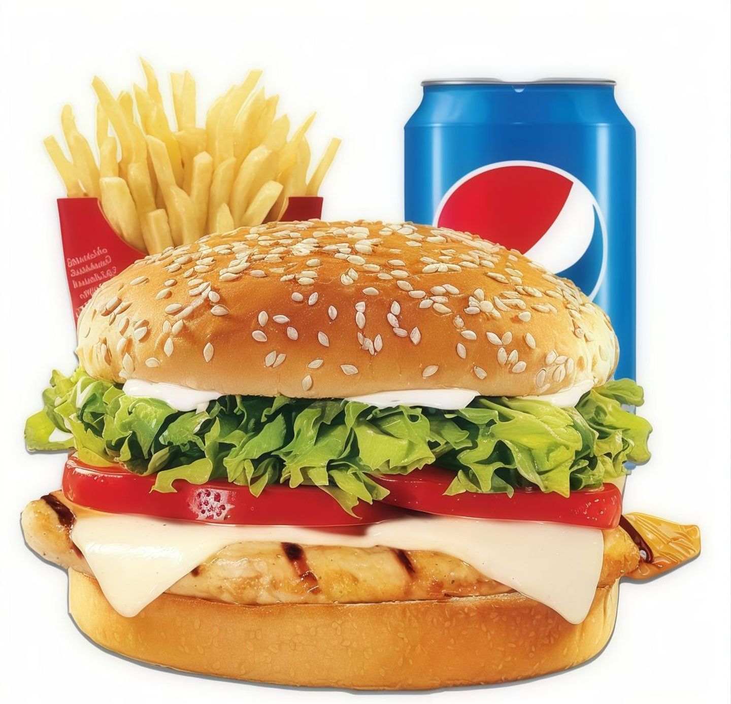 Chicken Burger Meal