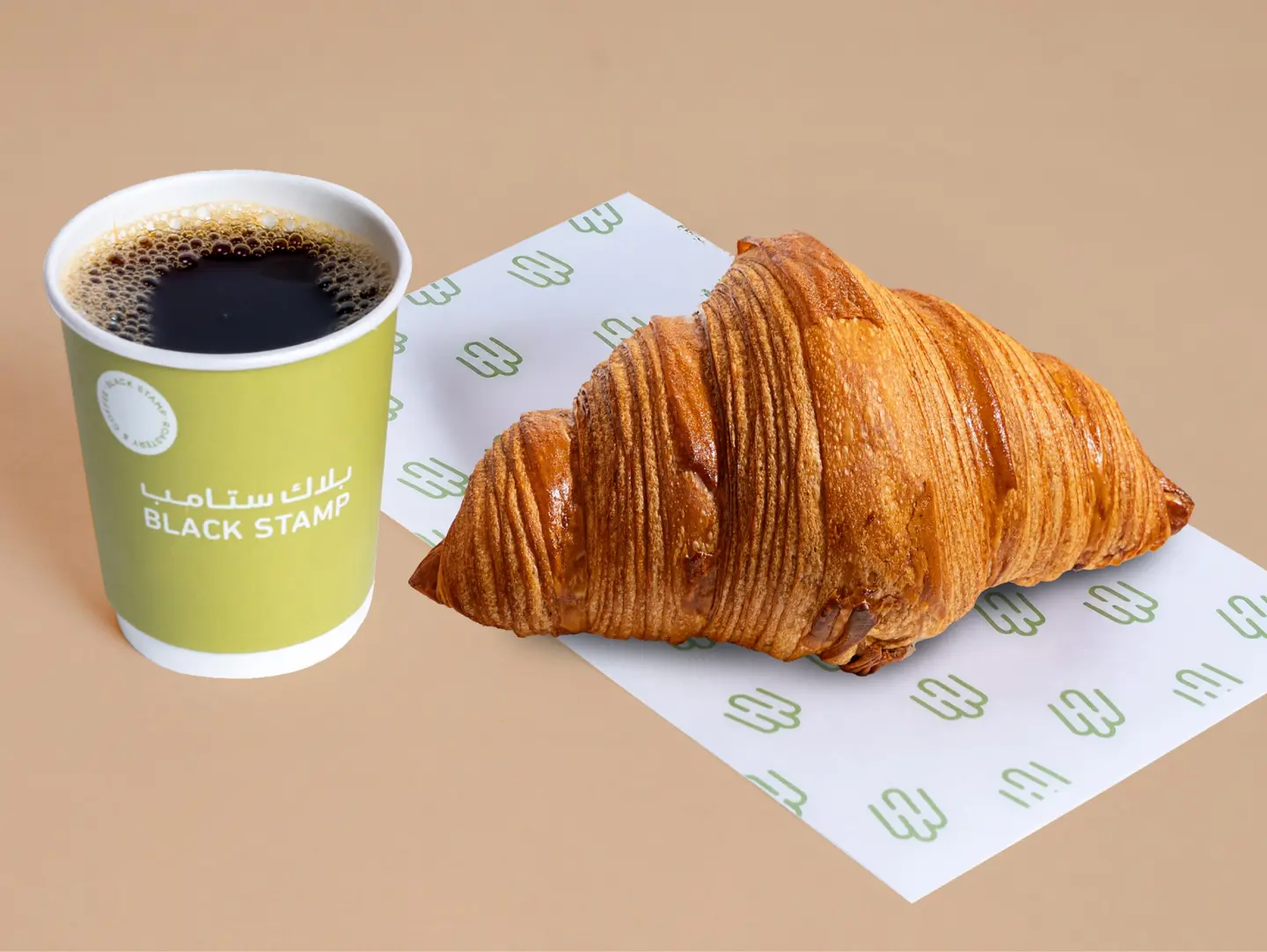 Today's Coffee Offer With Plain Croissant