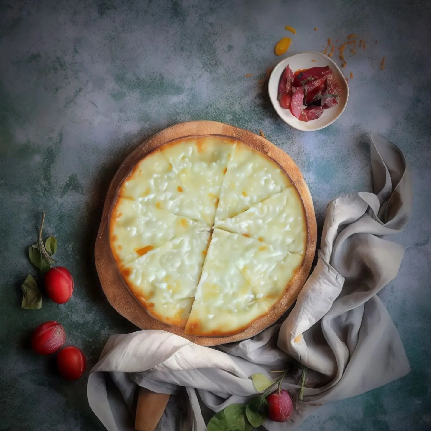 The Three Cheese Manakeesh
