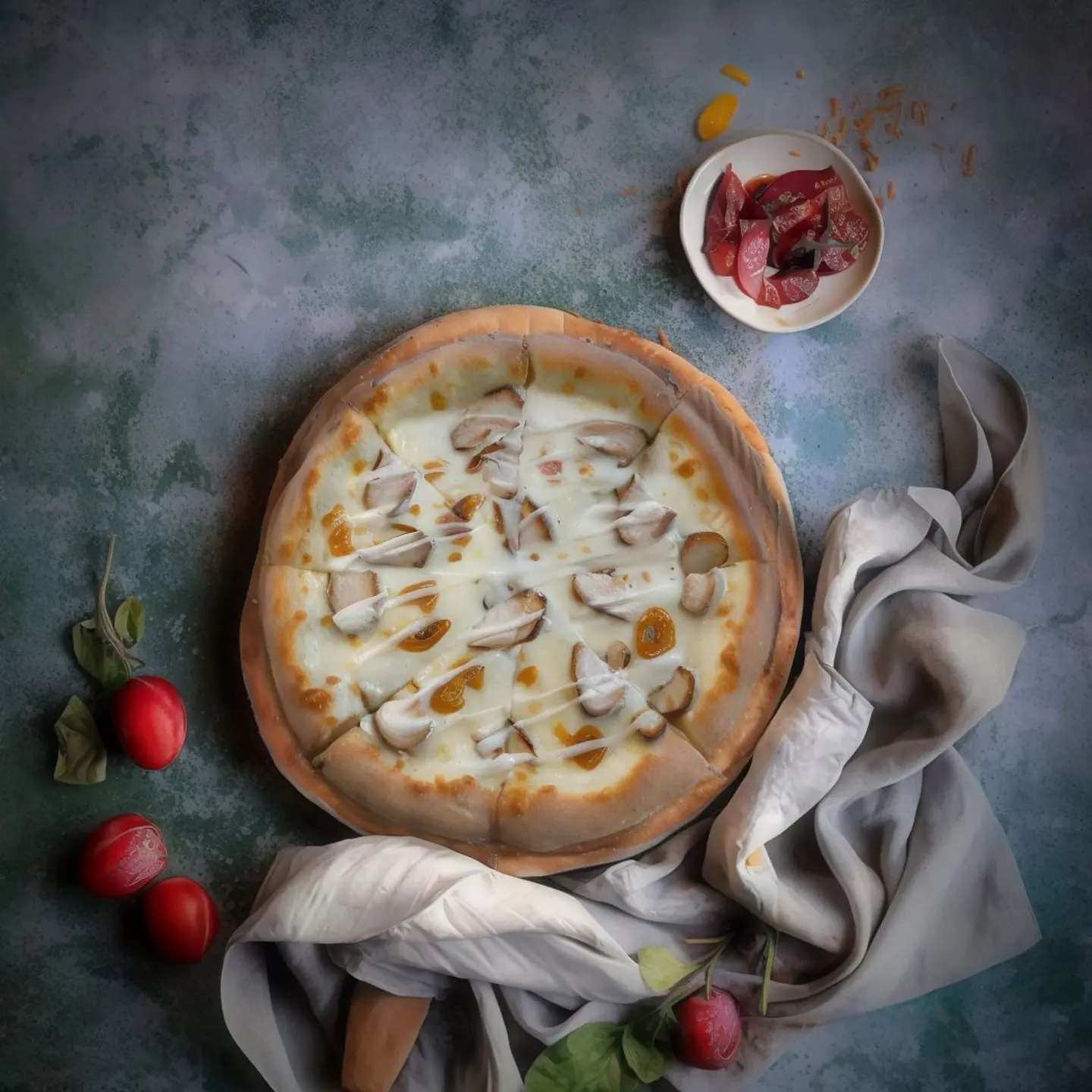 Chicken Ranch Pizza