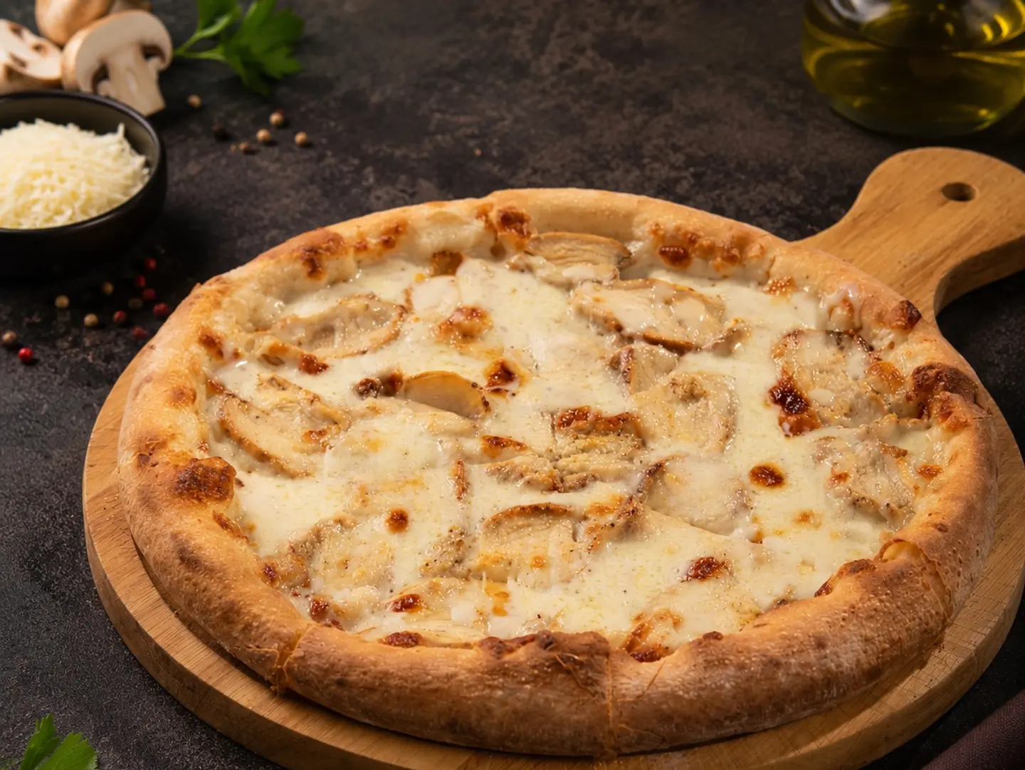 Chicken Ranch Pizza