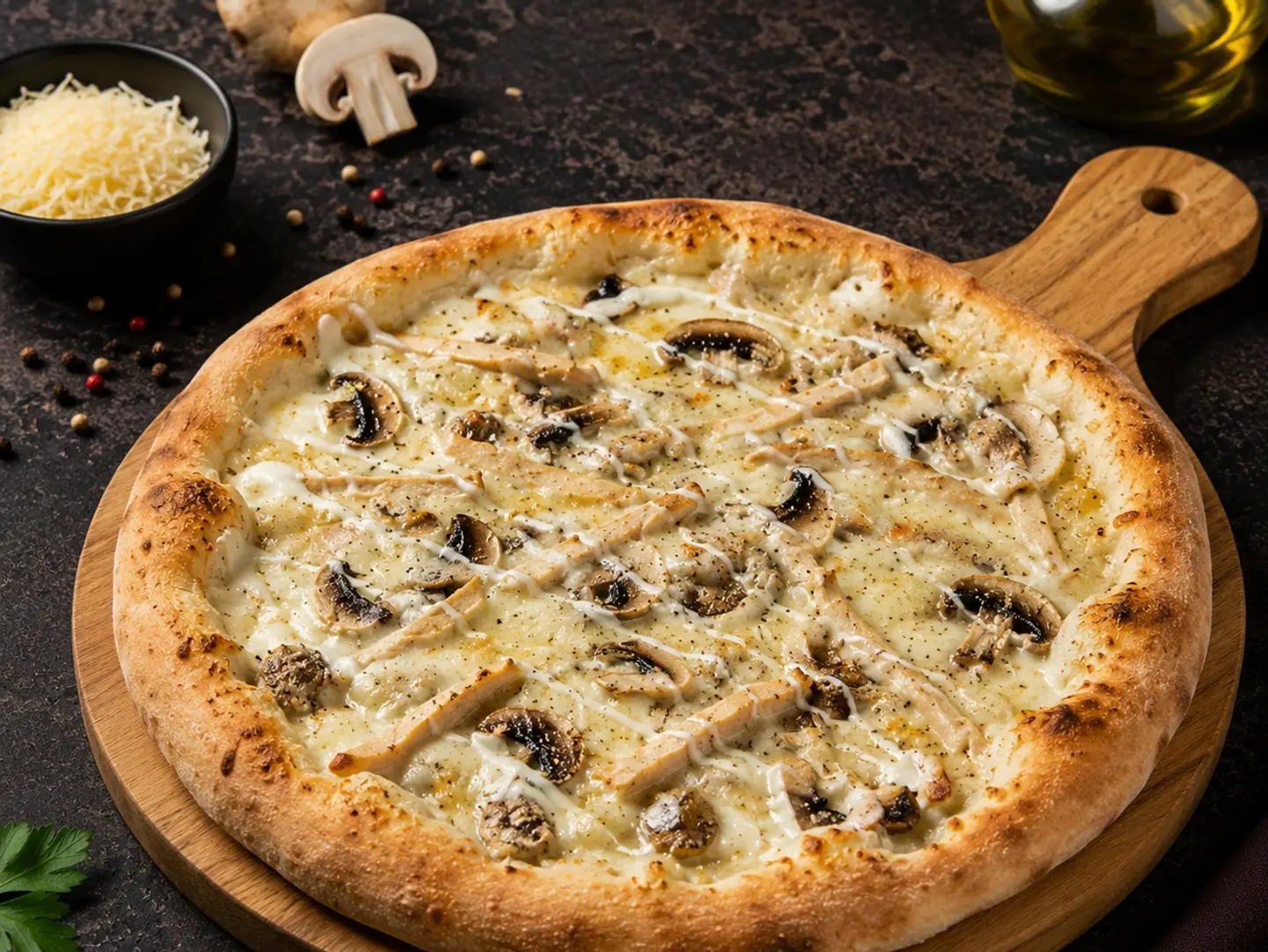 Truffle Ranch Pizza