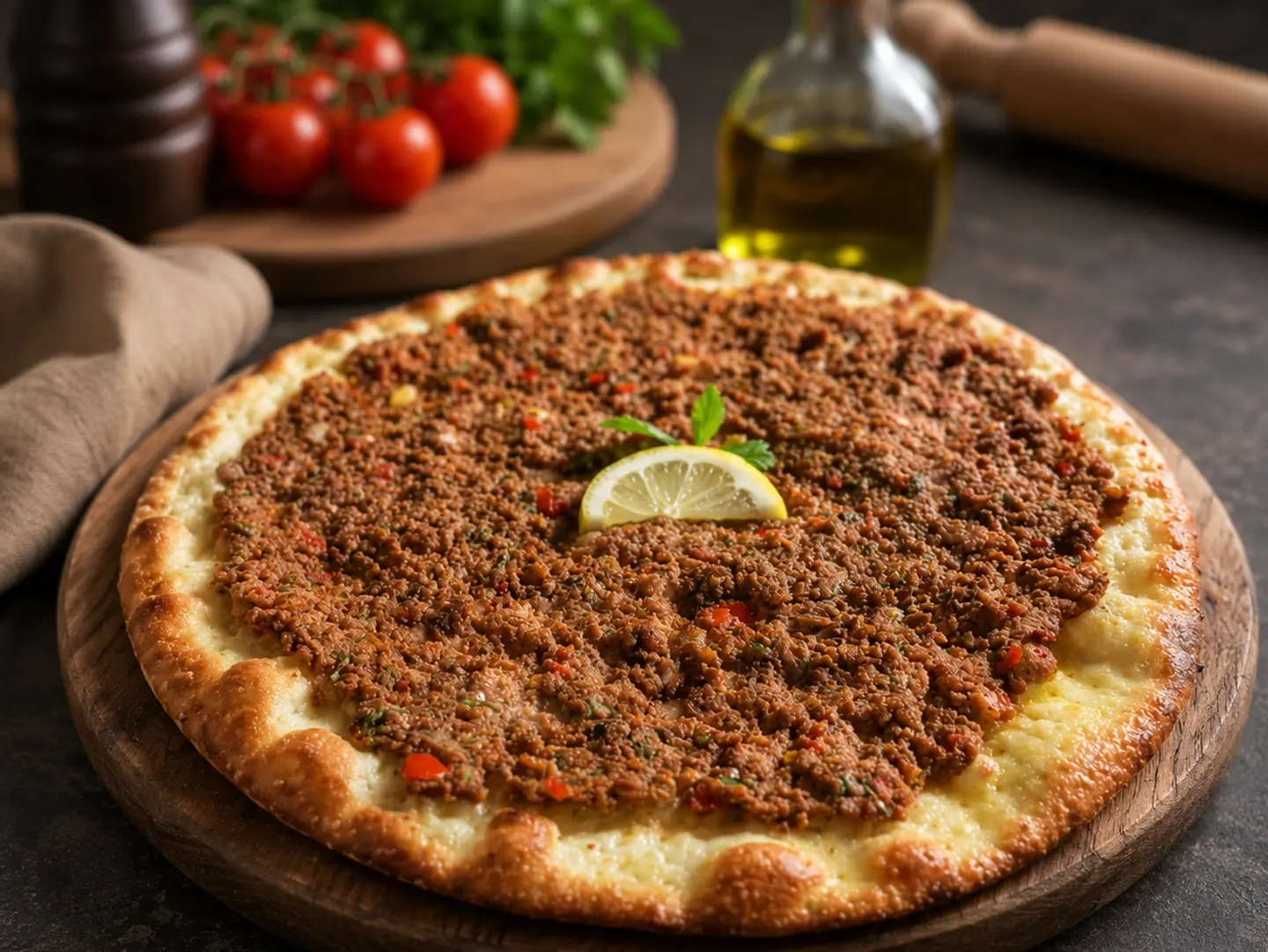 Meat Manakish