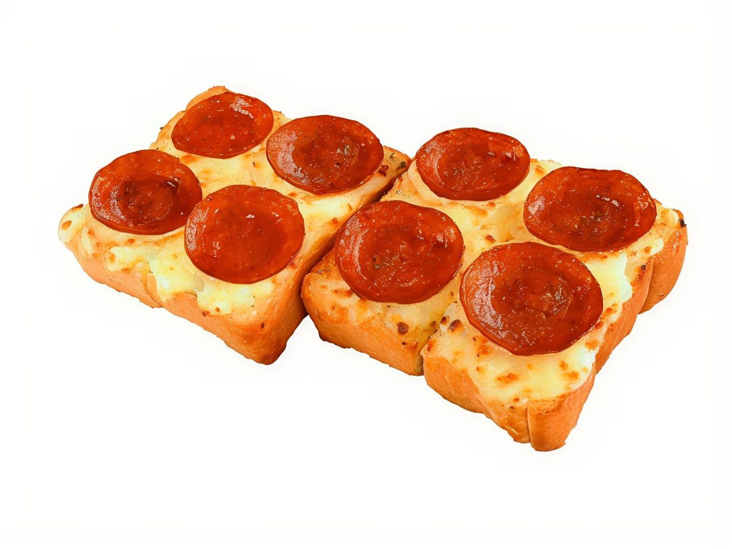 خبز بالثوم مع ببيروني