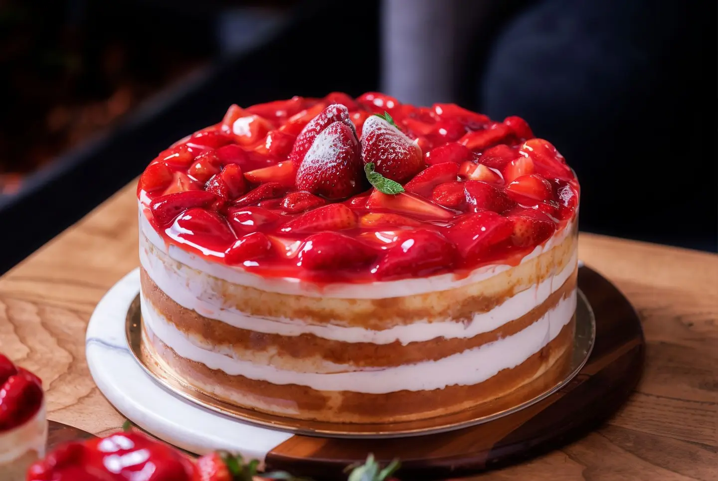 Strawberry Cake Big Size