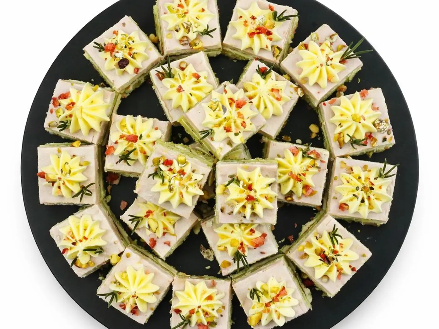 Rasberry & Pistachio Cubes