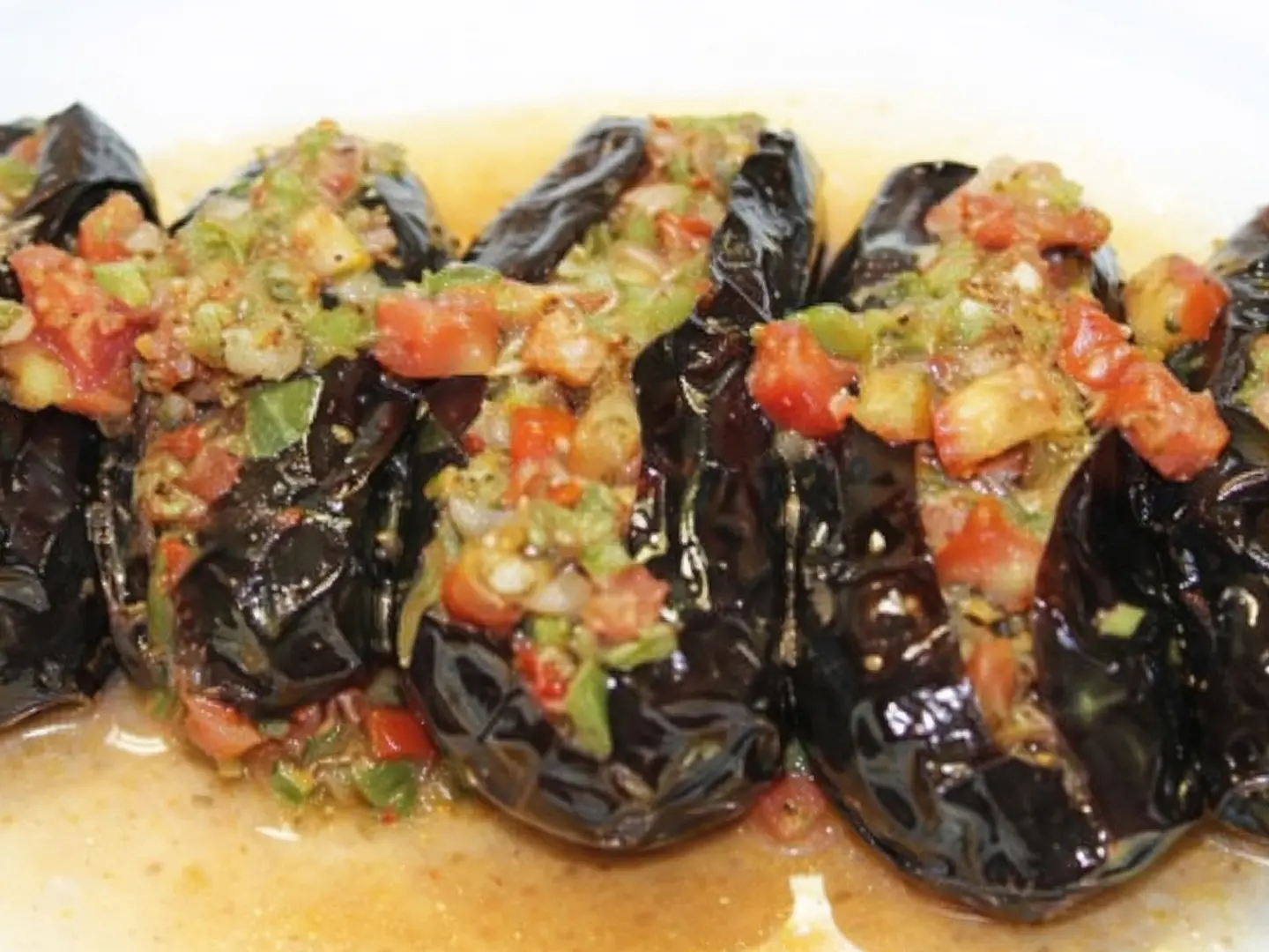 طبق باذنجان مخلل