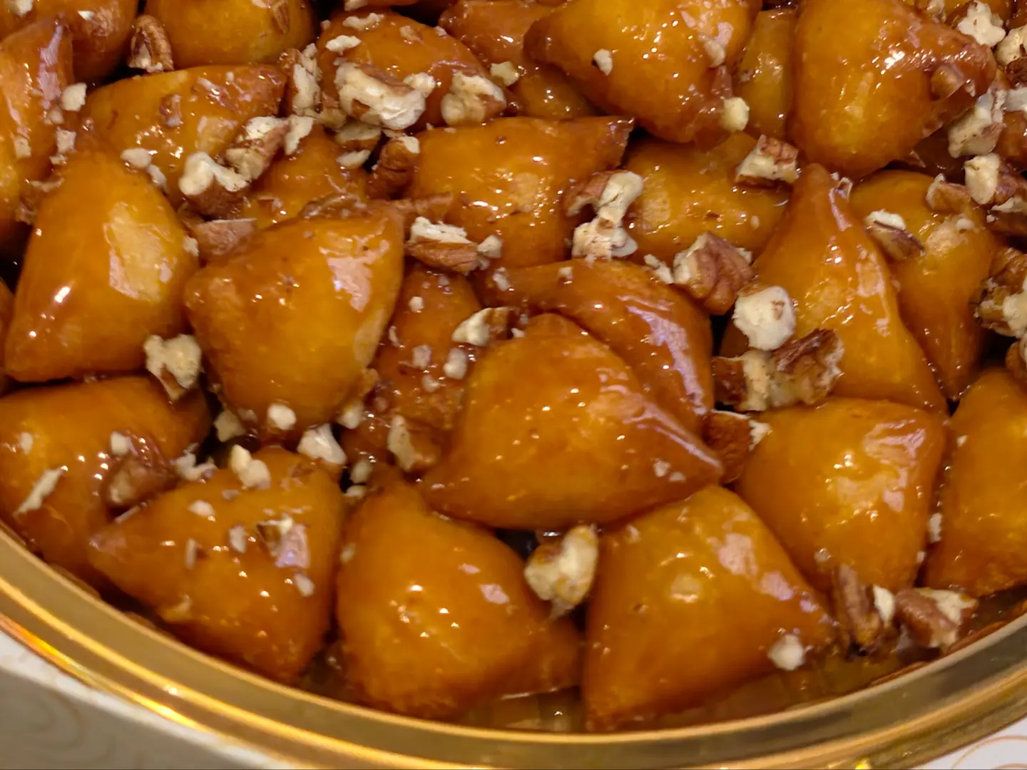 Salted Caramel Cheese Triangles