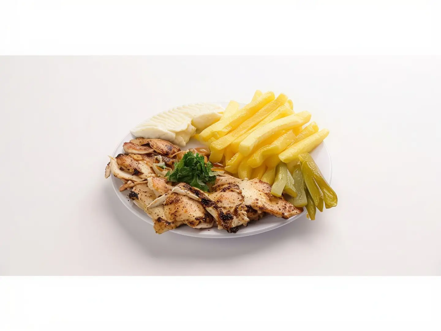 Hummus Chicken Shawarma