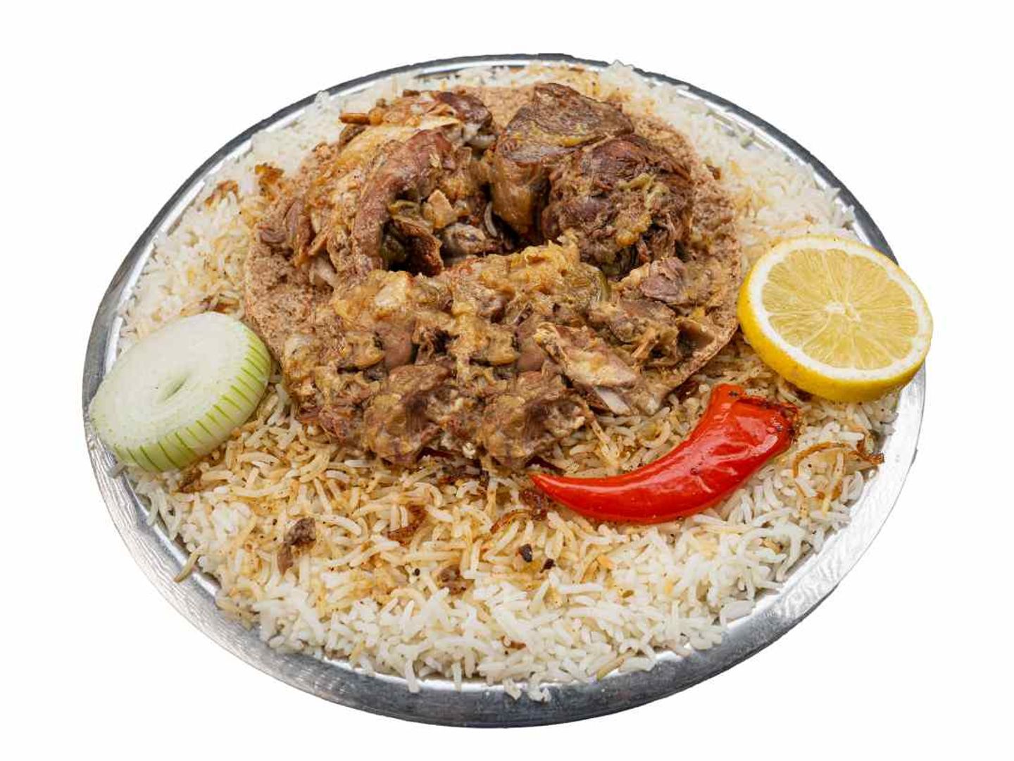 نفر لحم مكتوم - رز بشاور