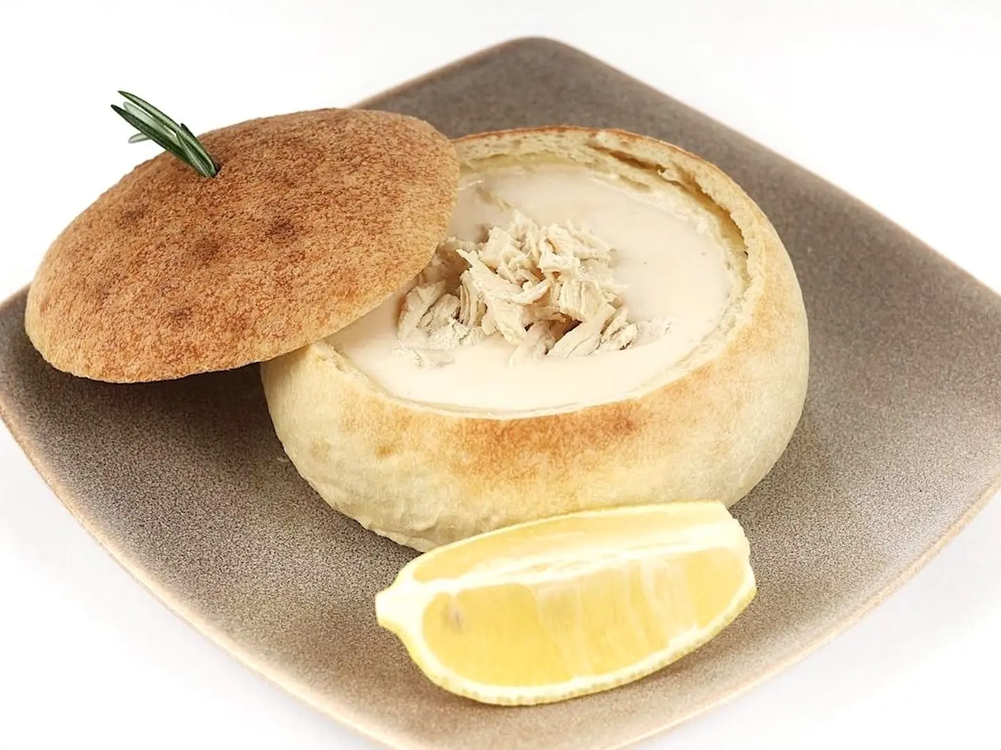 شوربة دجاج بالكريمة