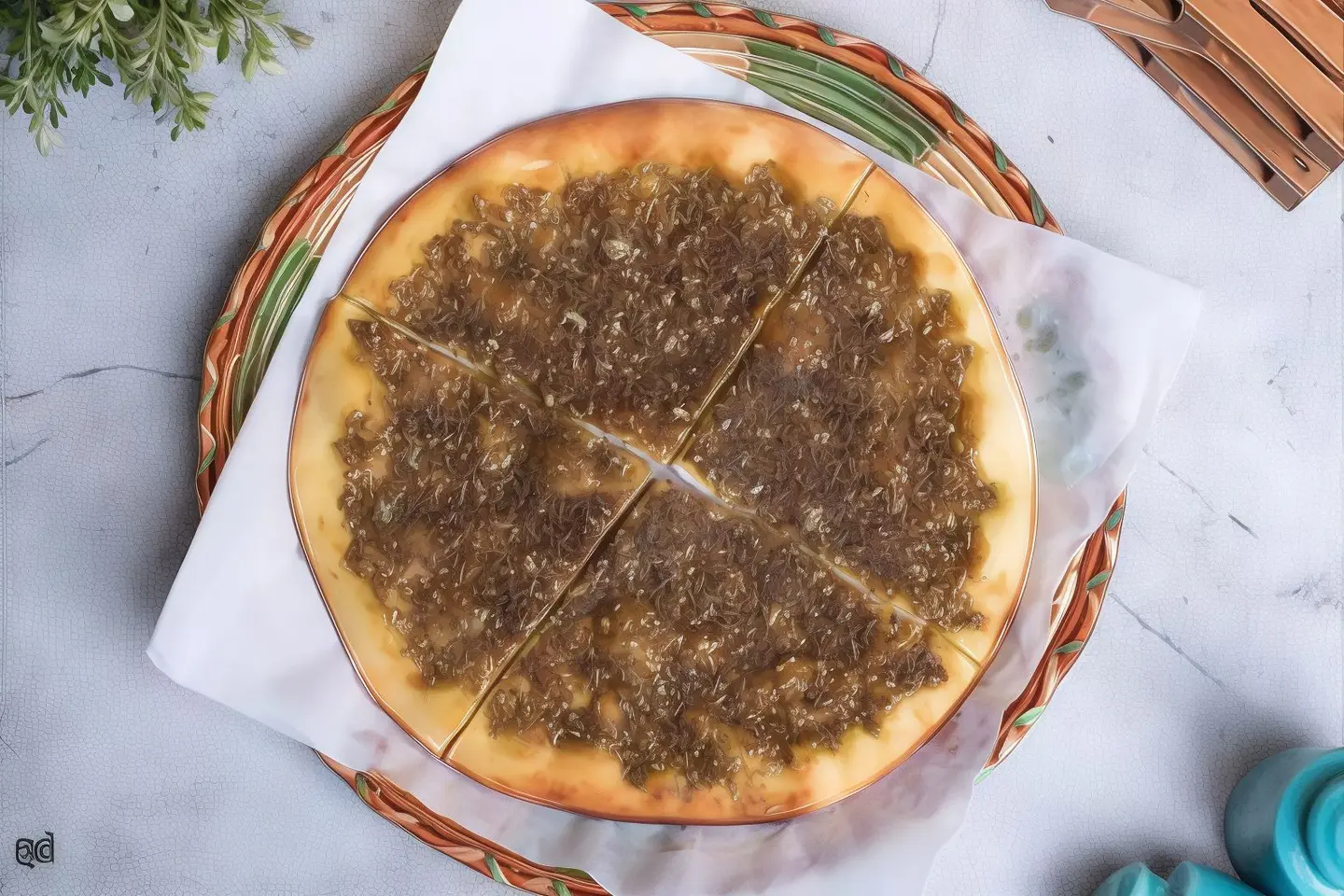 منقوشة زعتر