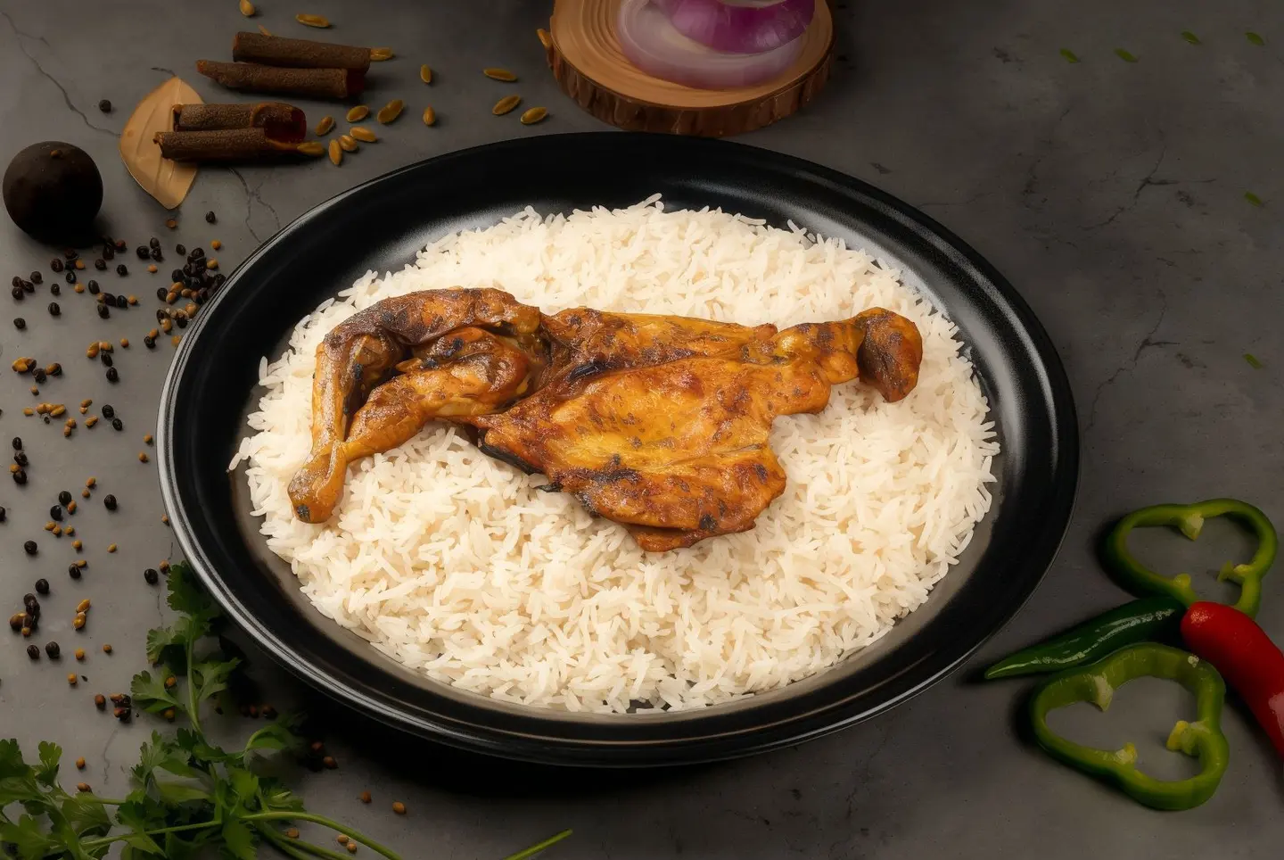 Whole Madbi With Rice