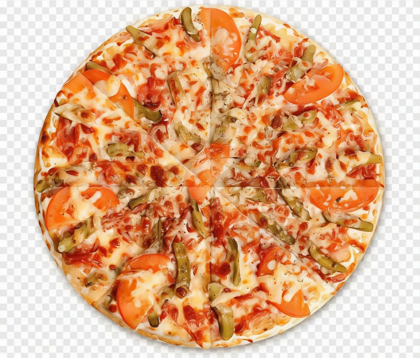 بيتزا مشكل