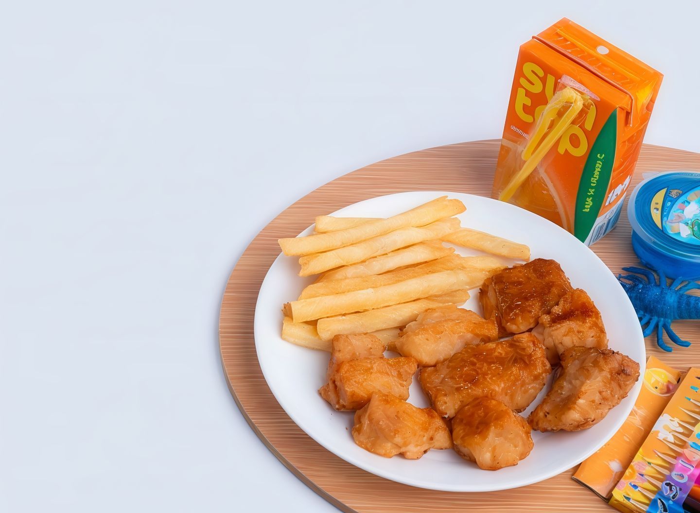 Fish Cubes Meal