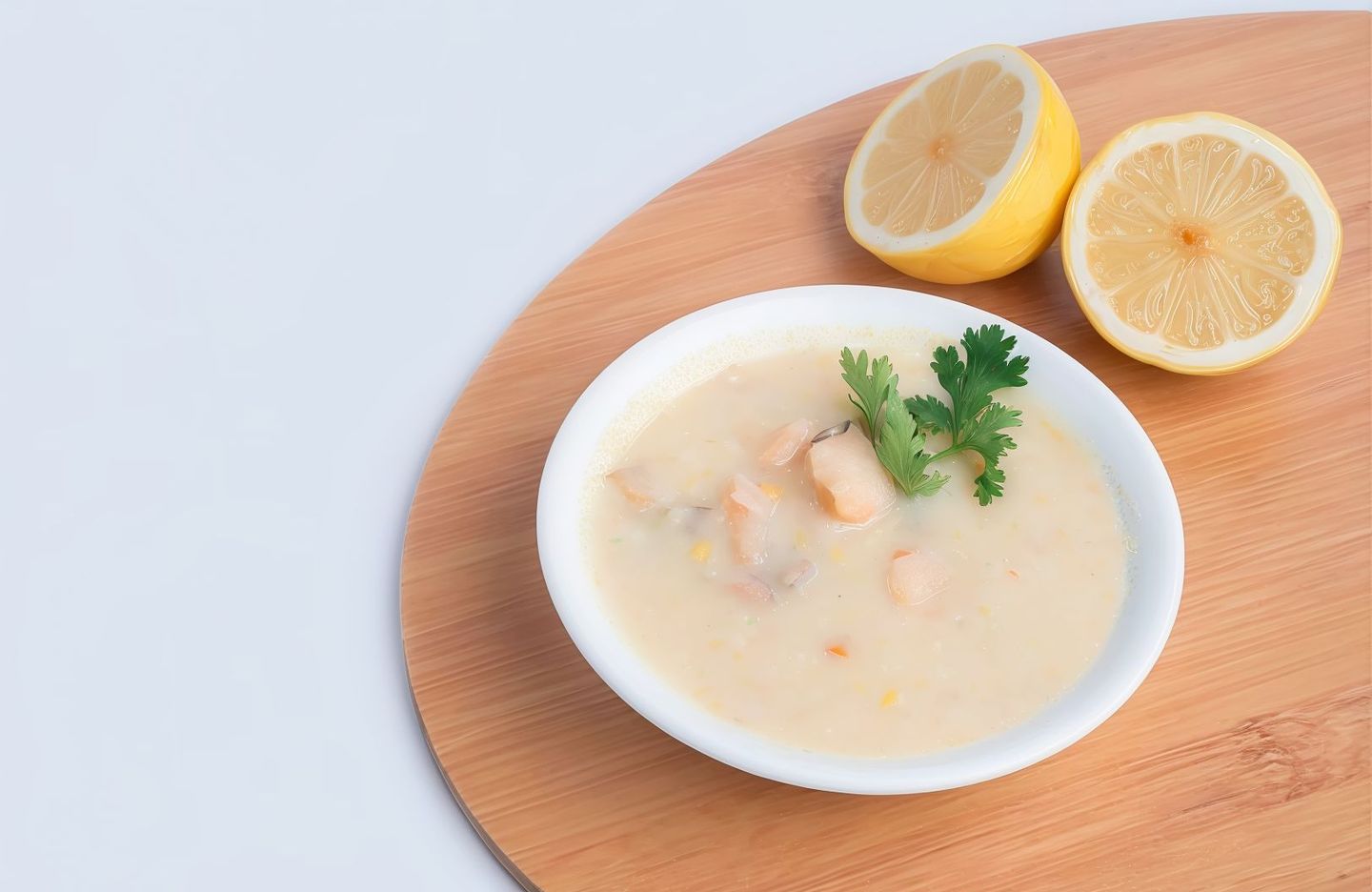 Rice, Potatoes And Soup