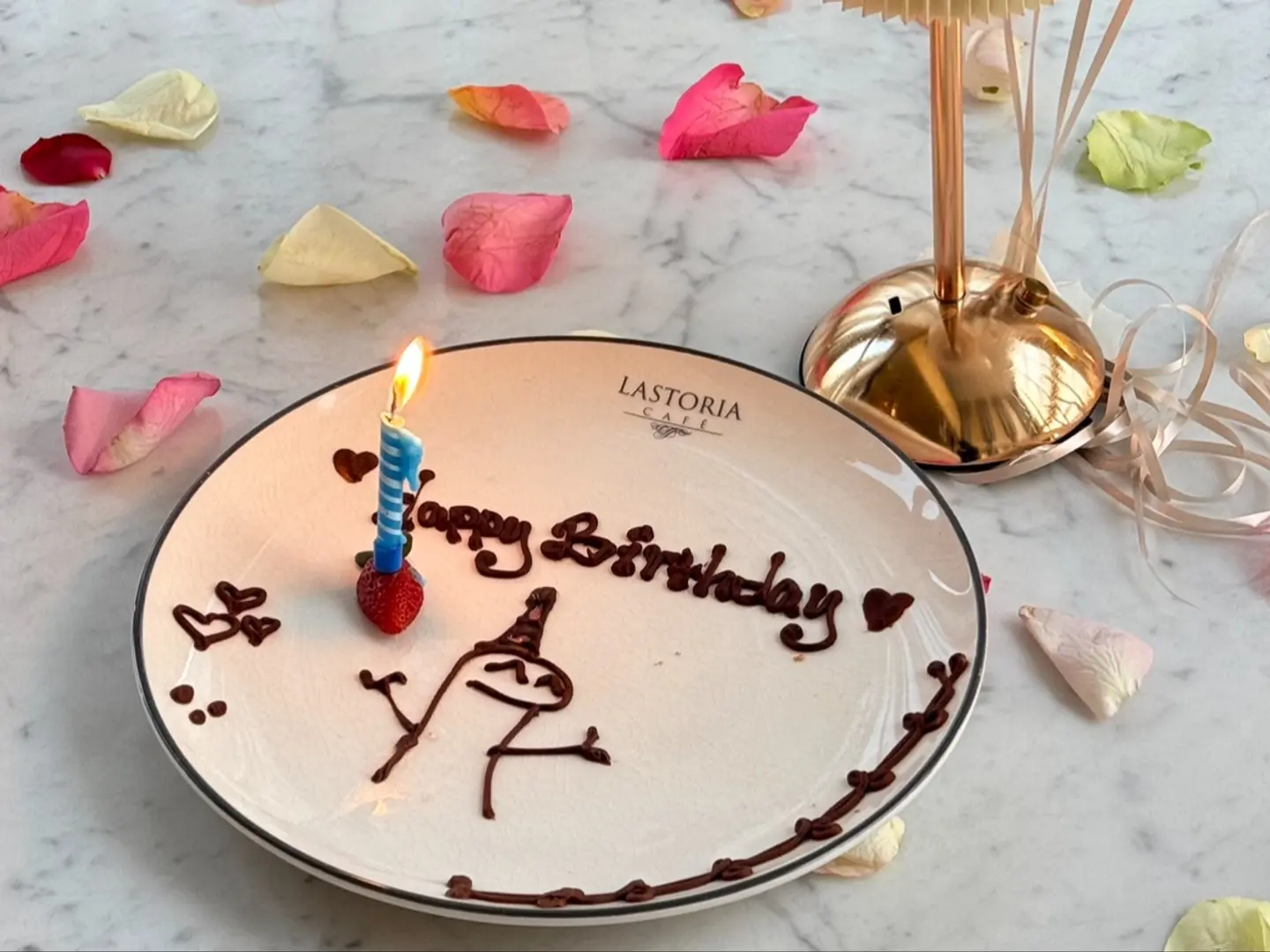 الكتابة على الطبق