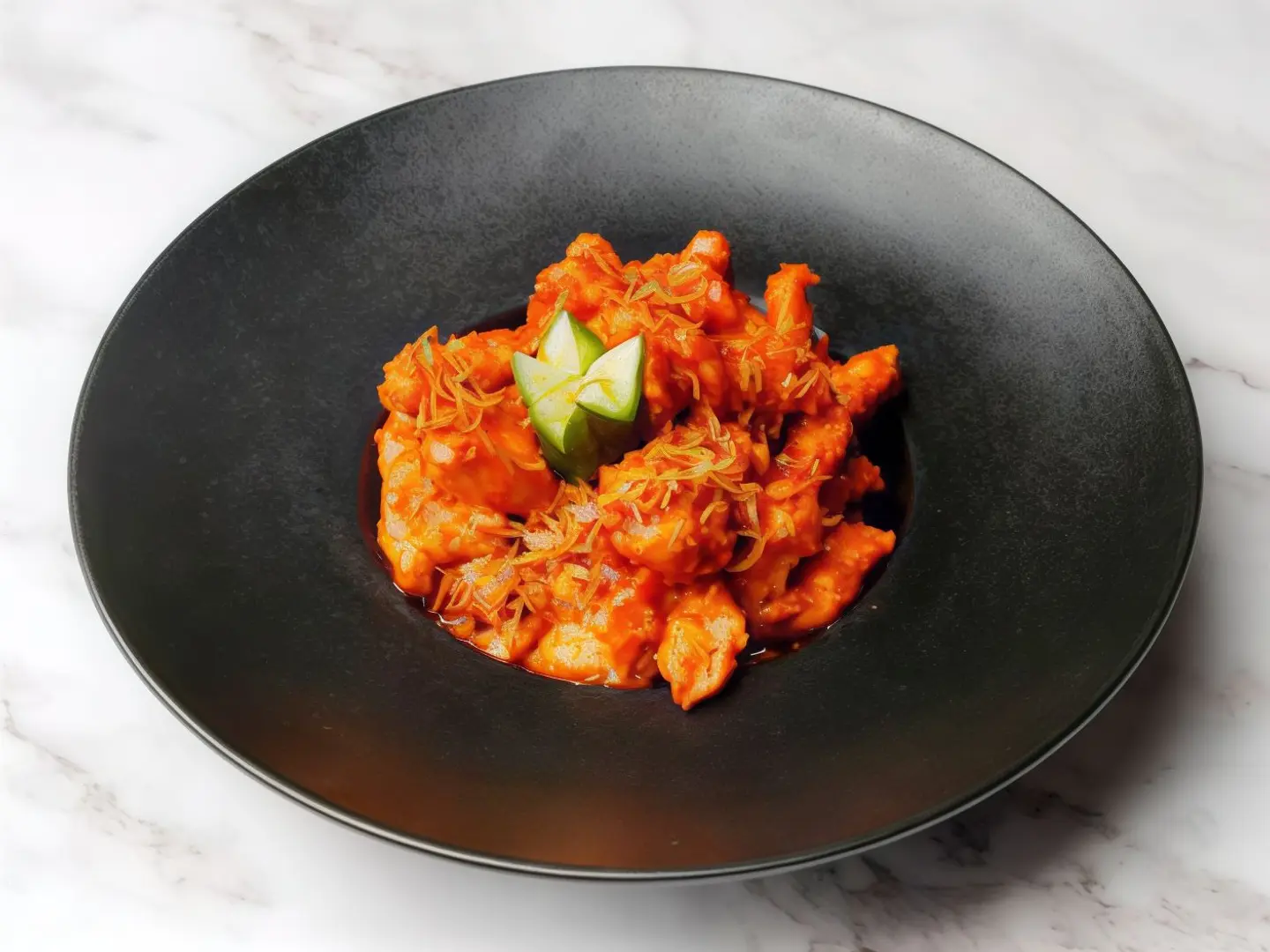 Chicken Sambal Black Souce