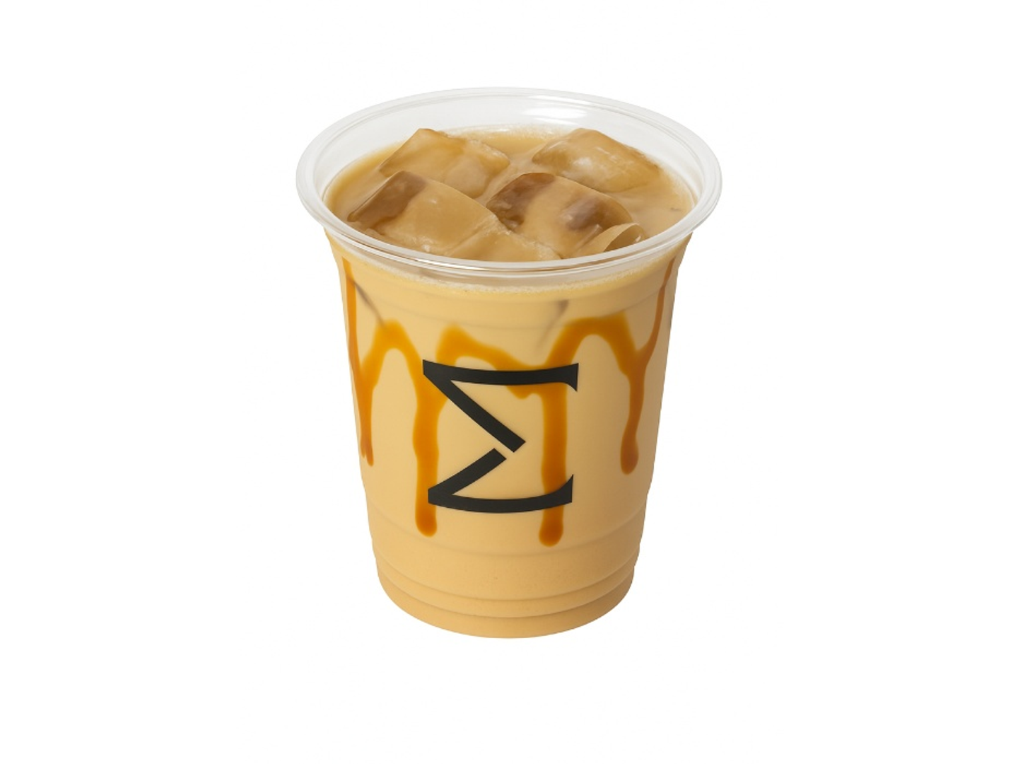 ايسد كاراميل لاتيه