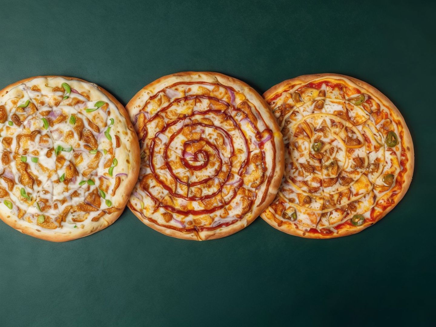 Choose Any 3 Large Pizza