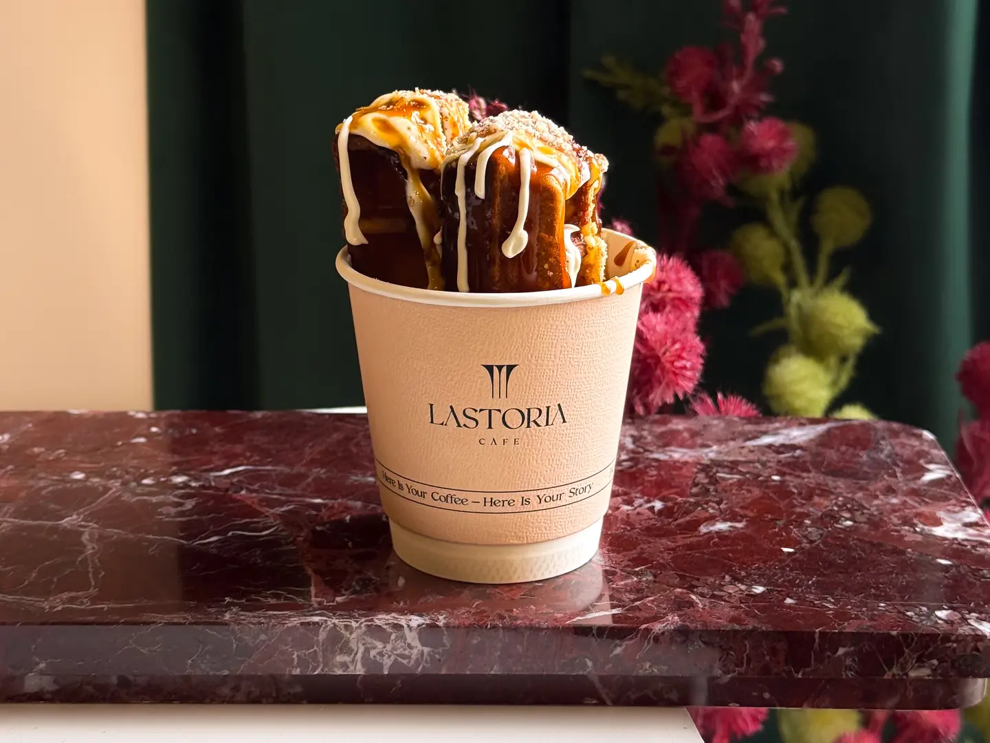 اصابع وافل سولتد كراميل