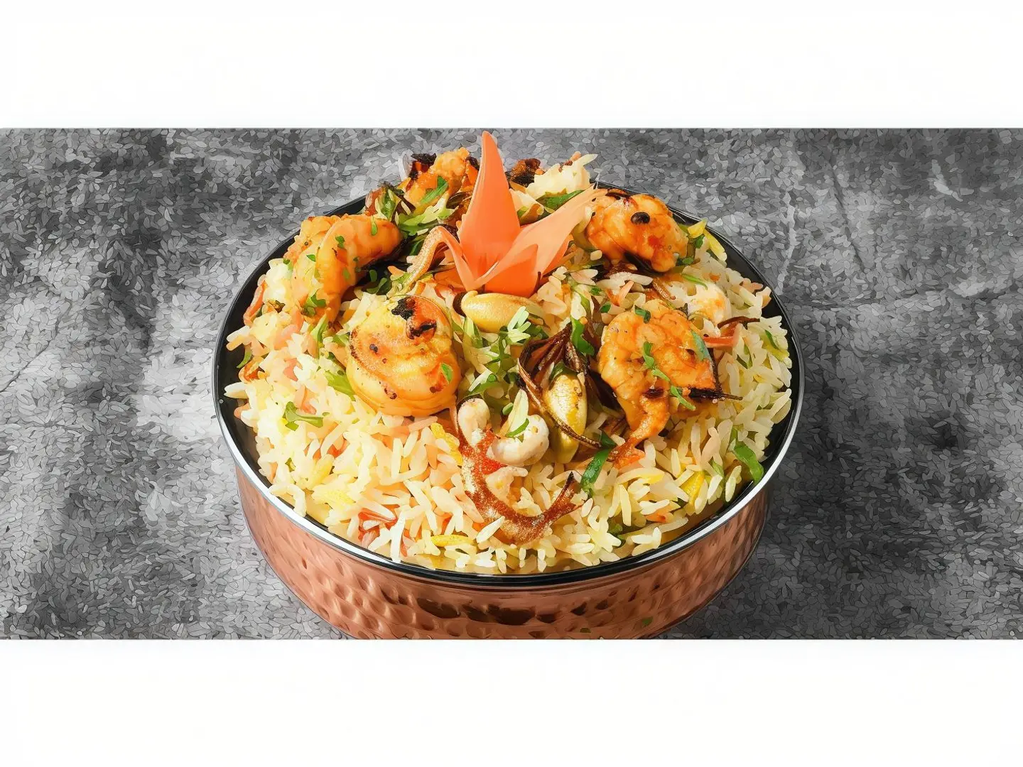 Seafood Rice With Seasoning