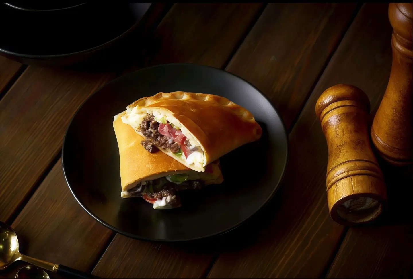 Arayes Meat Pie