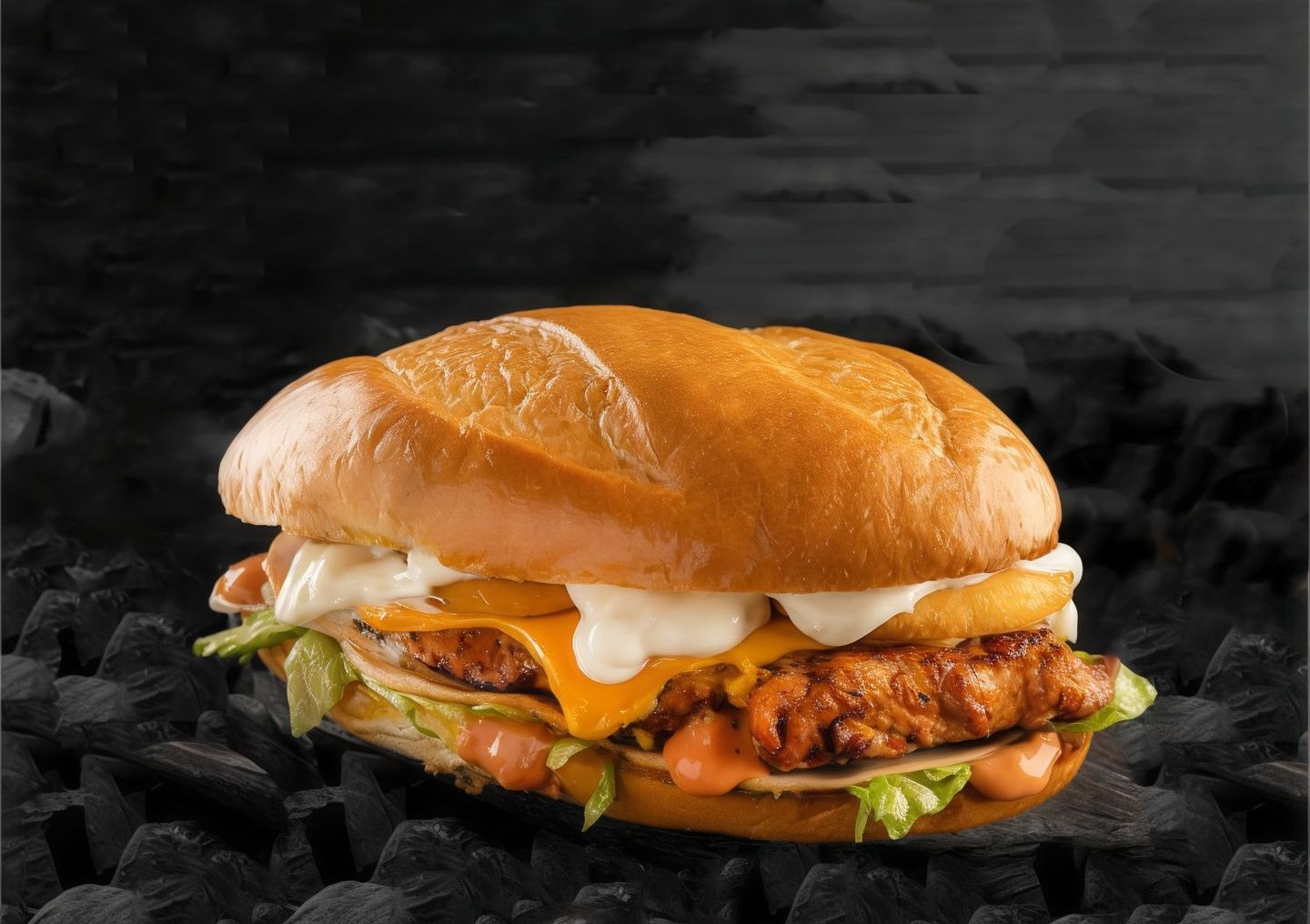 Classic Chicken Burger  - Meal